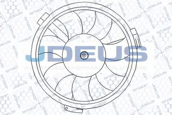 JDEUS EV010161 Вентилятор, охлаждение двигателя для VOLKSWAGEN (Фольксваген) JDEUS EV010161 Вентилятор, охлаждение двигателя для VOLKSWAGEN (Фольксваген)