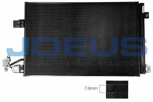 JDEUS RA7300540 Конденсатор, кондиционер для VOLKSWAGEN T5 (Фольксваген Т5) JDEUS RA7300540 Конденсатор, кондиционер для VOLKSWAGEN T5 (Фольксваген Т5)