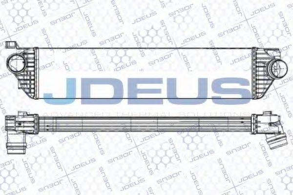 JDEUS 823M33 Интеркулер 
