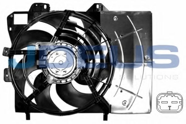 JDEUS EV210350 Вентилятор, охлаждение двигателя для PEUGEOT 207 (Пежо 207) JDEUS EV210350 Вентилятор, охлаждение двигателя для PEUGEOT 207 (Пежо 207)