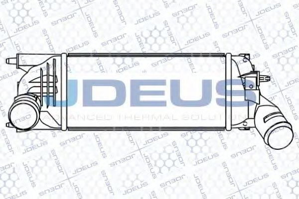 JDEUS 821M39A Интеркулер для PEUGEOT 407 (Пежо 407) JDEUS 821M39A Интеркулер для PEUGEOT 407 (Пежо 407)