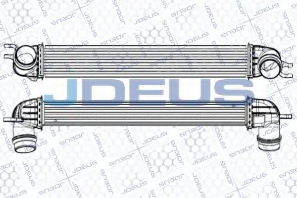 JDEUS 870M04 Интеркулер 