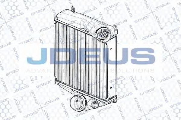JDEUS RA8430110 Интеркулер 