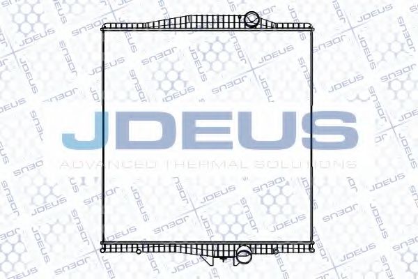 JDEUS 131M08Z Радиатор, охлаждение двигателя 