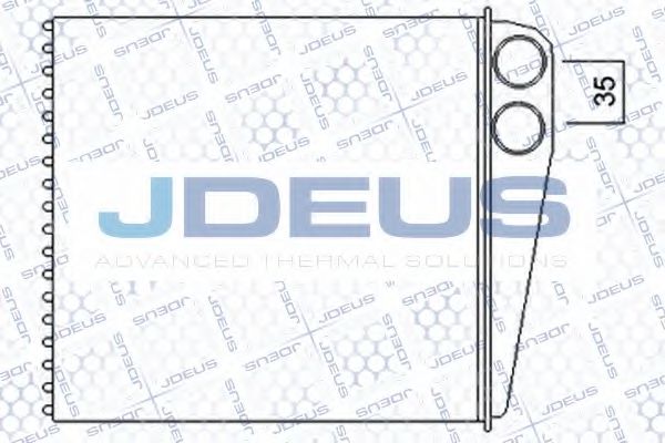 JDEUS 201M03A Теплообменник, отопление салона для AUDI TT (Ауди Тт) JDEUS 201M03A Теплообменник, отопление салона для AUDI TT (Ауди Тт)