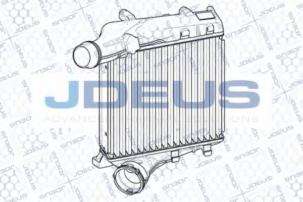 JDEUS RA8430102 Интеркулер 