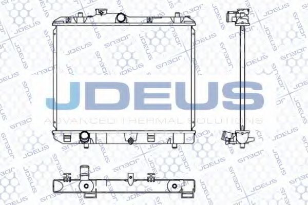 JDEUS 042M26 Радиатор, охлаждение двигателя для OPEL (Опель) JDEUS 042M26 Радиатор, охлаждение двигателя для OPEL (Опель)