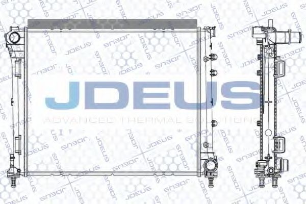 JDEUS RA0111251 Радиатор, охлаждение двигателя для FIAT 500 C (Фиат 500 c) JDEUS RA0111251 Радиатор, охлаждение двигателя для FIAT 500 C (Фиат 500 c)