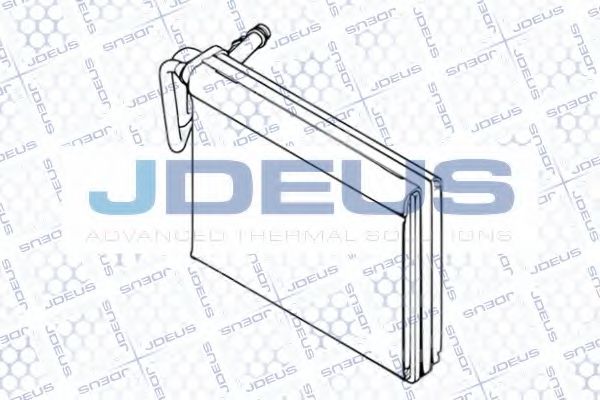 JDEUS RA9050680 Испаритель, кондиционер 