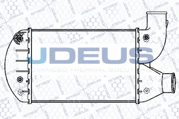 JDEUS 811M62A Интеркулер для FIAT TEMPRA (Фиат Тэмпра) JDEUS 811M62A Интеркулер для FIAT TEMPRA (Фиат Тэмпра)