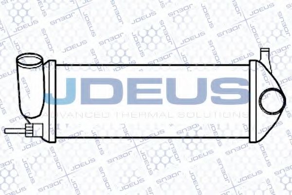JDEUS 823M34A Интеркулер 