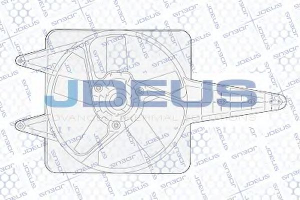 JDEUS EV02248 Вентилятор, охлаждение двигателя для FIAT TEMPRA (Фиат Тэмпра) JDEUS EV02248 Вентилятор, охлаждение двигателя для FIAT TEMPRA (Фиат Тэмпра)