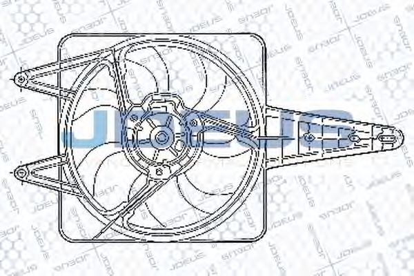 JDEUS EV02249 Вентилятор, охлаждение двигателя для FIAT TEMPRA (Фиат Тэмпра) JDEUS EV02249 Вентилятор, охлаждение двигателя для FIAT TEMPRA (Фиат Тэмпра)
