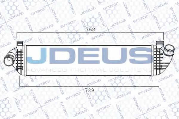 JDEUS 831M09A Интеркулер 