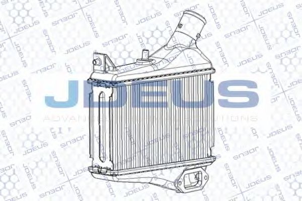 JDEUS RA8130130 Интеркулер 