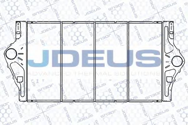 JDEUS 823M32A Интеркулер 