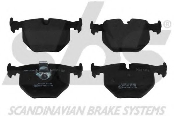 sbs 1501221518 Тормозные колодки для BMW (Бмв) sbs 1501221518 Тормозные колодки для BMW (Бмв)