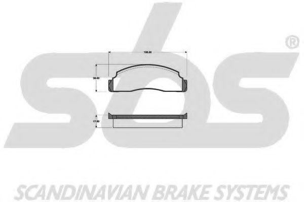 sbs 1501222501 Тормозные колодки для FORD FIESTA (Форд Фиэста) sbs 1501222501 Тормозные колодки для FORD FIESTA (Форд Фиэста)