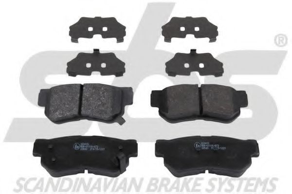 sbs 1501223415 Тормозные колодки для HYUNDAI GRANDEUR (Хендай Грандэур) sbs 1501223415 Тормозные колодки для HYUNDAI GRANDEUR (Хендай Грандэур)