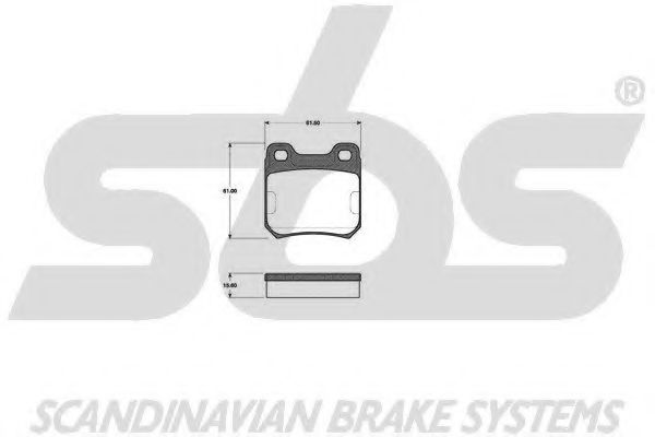 sbs 1501223603 Тормозные колодки для OPEL OMEGA A (Опель Омэга а) sbs 1501223603 Тормозные колодки для OPEL OMEGA A (Опель Омэга а)