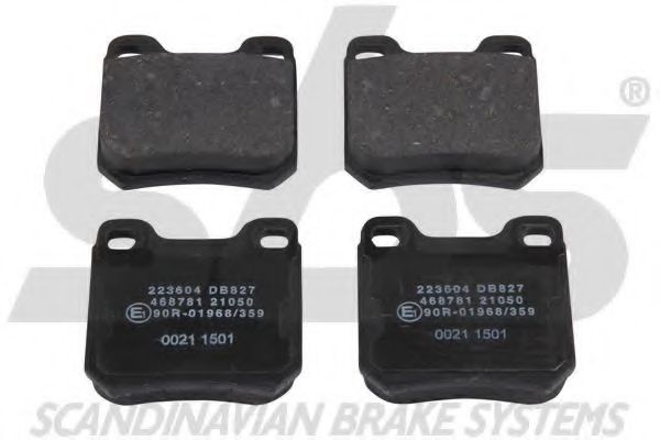sbs 1501223604 Тормозные колодки для OPEL OMEGA A (Опель Омэга а) sbs 1501223604 Тормозные колодки для OPEL OMEGA A (Опель Омэга а)