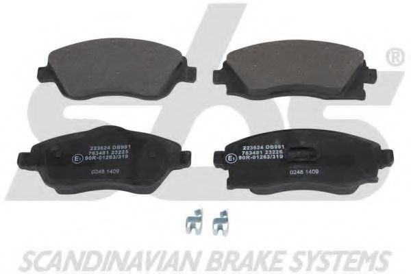sbs 1501223624 Тормозные колодки для OPEL VITA C (Опель Vита c) sbs 1501223624 Тормозные колодки для OPEL VITA C (Опель Vита c)