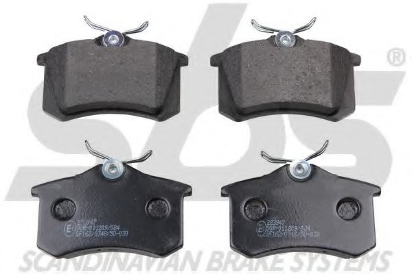 sbs 1501223947 Тормозные колодки для PEUGEOT 207 (Пежо 207) sbs 1501223947 Тормозные колодки для PEUGEOT 207 (Пежо 207)
