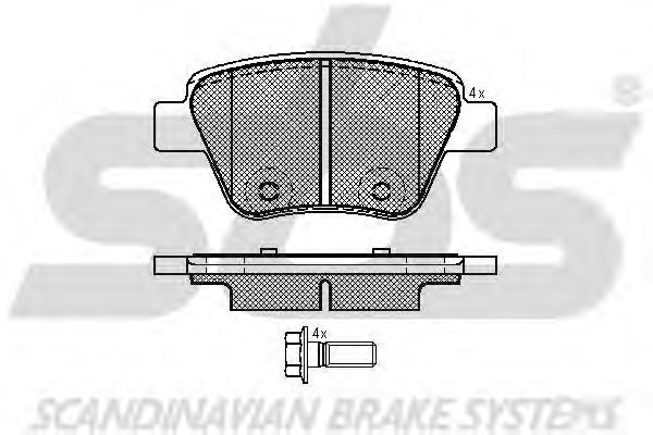sbs 15012247101 Тормозные колодки для SKODA SUPERB (Шкода Суперб) sbs 15012247101 Тормозные колодки для SKODA SUPERB (Шкода Суперб)