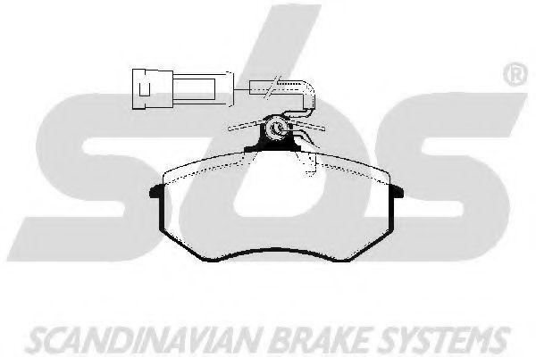 sbs 1501224711 Тормозные колодки для AUDI 80 (Ауди 80) sbs 1501224711 Тормозные колодки для AUDI 80 (Ауди 80)