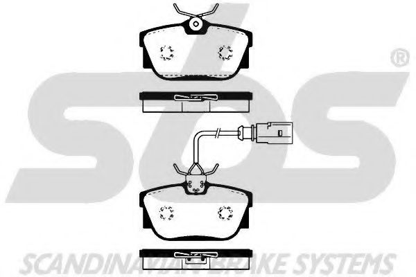 sbs 1501224759 Тормозные колодки для VOLKSWAGEN (Фольксваген) sbs 1501224759 Тормозные колодки для VOLKSWAGEN (Фольксваген)
