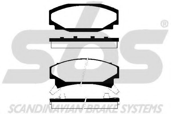 sbs 1501229208 Тормозные колодки для CHEVROLET BERETTA (Шевроле Бэрэтта) sbs 1501229208 Тормозные колодки для CHEVROLET BERETTA (Шевроле Бэрэтта)