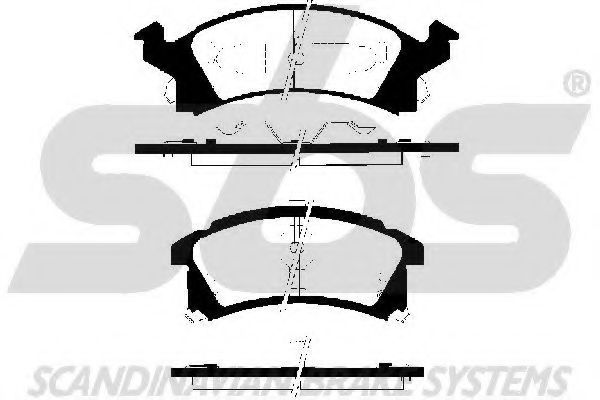 sbs 1501229215 Тормозные колодки для CHEVROLET BERETTA (Шевроле Бэрэтта) sbs 1501229215 Тормозные колодки для CHEVROLET BERETTA (Шевроле Бэрэтта)