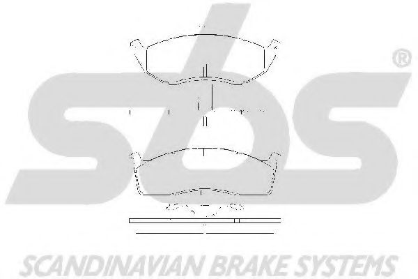 sbs 1501229308 Тормозные колодки для DODGE CARAVAN (Додж Караван) sbs 1501229308 Тормозные колодки для DODGE CARAVAN (Додж Караван)