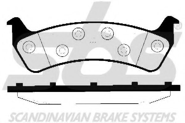 sbs 1501229312 Тормозные колодки для JEEP CHEROKEE (Джип Чироки) sbs 1501229312 Тормозные колодки для JEEP CHEROKEE (Джип Чироки)