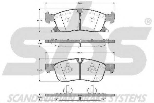 sbs 1501229330 Тормозные колодки для JEEP GRAND CHEROKEE IV (Джип Гранд чироки 4) sbs 1501229330 Тормозные колодки для JEEP GRAND CHEROKEE IV (Джип Гранд чироки 4)