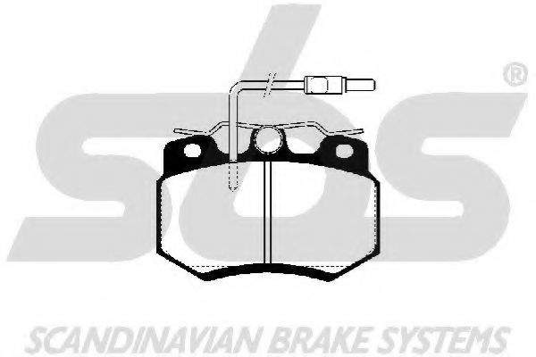 sbs 1501229951 Тормозные колодки для PEUGEOT 205 II (Пежо 205 2) sbs 1501229951 Тормозные колодки для PEUGEOT 205 II (Пежо 205 2)