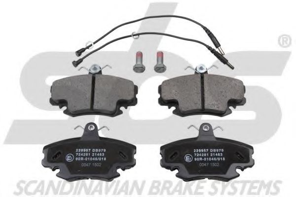 sbs 1501229957 Тормозные колодки для DACIA SANDERO (Дача Сандэро) sbs 1501229957 Тормозные колодки для DACIA SANDERO (Дача Сандэро)