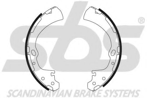 sbs 18492722510 Тормозные колодоки для NISSAN URVAN (Ниссан Урvан) sbs 18492722510 Тормозные колодоки для NISSAN URVAN (Ниссан Урvан)