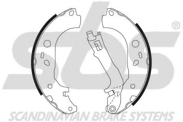 sbs 18492723725 Тормозные колодоки для FIAT (Фиат) sbs 18492723725 Тормозные колодоки для FIAT (Фиат)