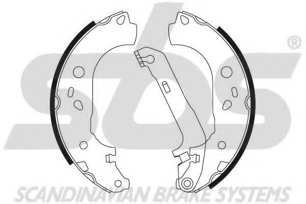 sbs 18492725728 Тормозные колодоки для FORD (Форд) sbs 18492725728 Тормозные колодоки для FORD (Форд)