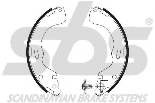 sbs 18492732640 Тормозные колодоки для MAZDA TRIBUTE (Мазда Трибутэ) sbs 18492732640 Тормозные колодоки для MAZDA TRIBUTE (Мазда Трибутэ)