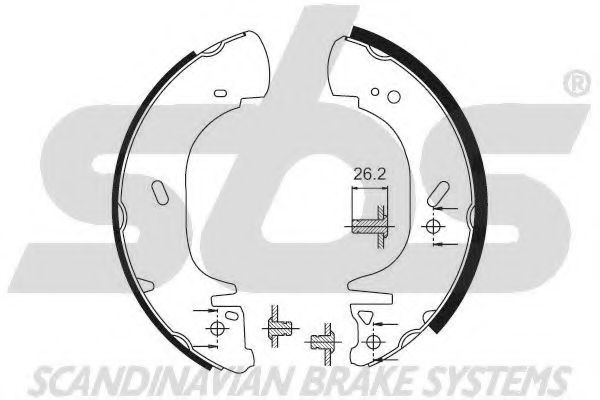 sbs 18492736664 Тормозные колодоки для NISSAN INTERSTAR (Ниссан Интэрстар) sbs 18492736664 Тормозные колодоки для NISSAN INTERSTAR (Ниссан Интэрстар)