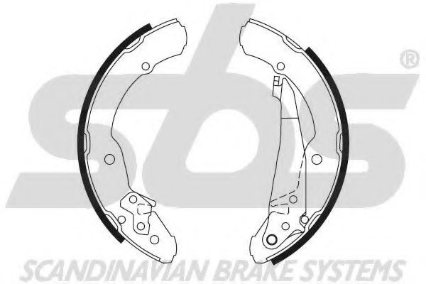sbs 18492743631 Тормозные колодоки для VOLKSWAGEN NOVO FUSCA (Фольксваген Ноvо фусcа) sbs 18492743631 Тормозные колодоки для VOLKSWAGEN NOVO FUSCA (Фольксваген Ноvо фусcа)