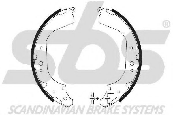 sbs 18512745425 Тормозные колодоки для TOYOTA LAND CRUISER 90 (Тойота/тоета Ленд крузер 90) sbs 18512745425 Тормозные колодоки для TOYOTA LAND CRUISER 90 (Тойота/тоета Ленд крузер 90)