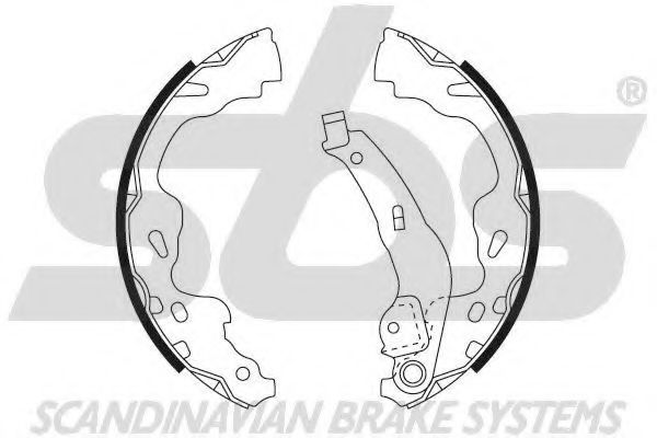 sbs 18492745705 Тормозные колодоки для OPEL AGILA (Опель Агила)