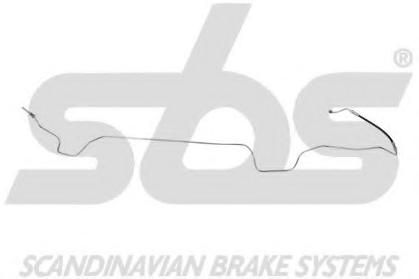 sbs 1330853979 Тормозной шланг для RENAULT SCNIC II (Рено Сценик 2)