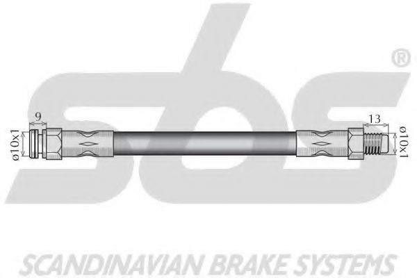 sbs 1330854303 Тормозной шланг для SKODA (Шкода) sbs 1330854303 Тормозной шланг для SKODA (Шкода)