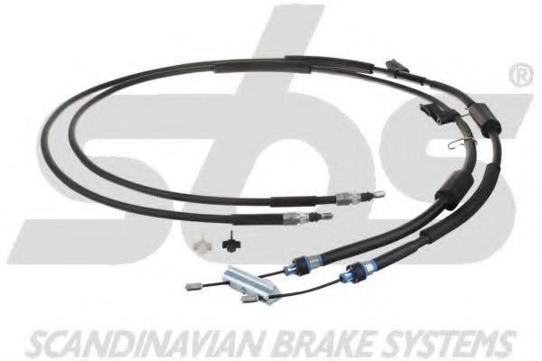 sbs 18409025153 Трос, стояночная тормозная система для FORD KUGA I (Форд Куга 1) sbs 18409025153 Трос, стояночная тормозная система для FORD KUGA I (Форд Куга 1)
