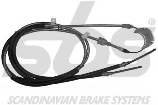 sbs 1840902576 Трос, стояночная тормозная система для FORD FIESTA (Форд Фиэста) sbs 1840902576 Трос, стояночная тормозная система для FORD FIESTA (Форд Фиэста)