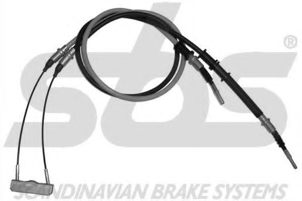sbs 1840903688 Трос, стояночная тормозная система для OPEL (Опель) sbs 1840903688 Трос, стояночная тормозная система для OPEL (Опель)